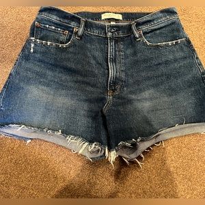 Abercrombie and Fitch curve love jean shorts